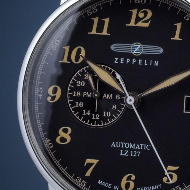 Zeppelin watch 8668-2 - Daily time indicator
